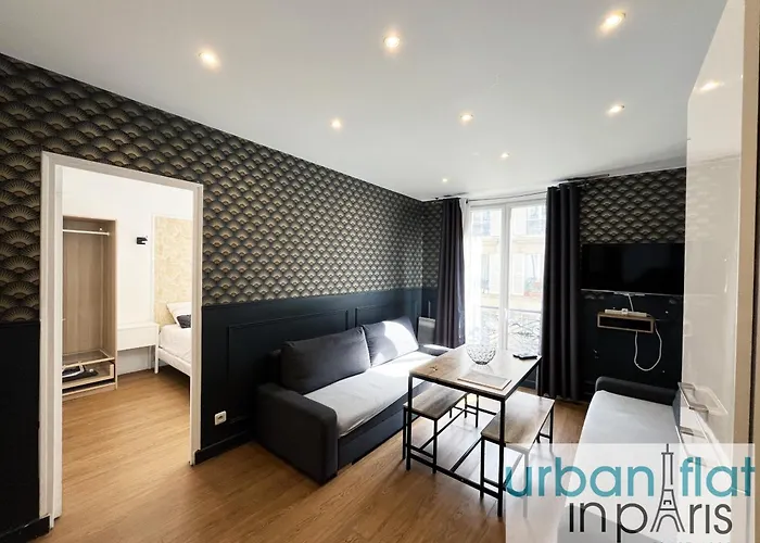 Urban Flat 18 - Charming 2bdr Parisian 公寓 *