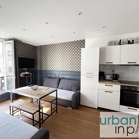 Lägenhet Urban Flat 18 - Charming 2bdr Parisian Paris
